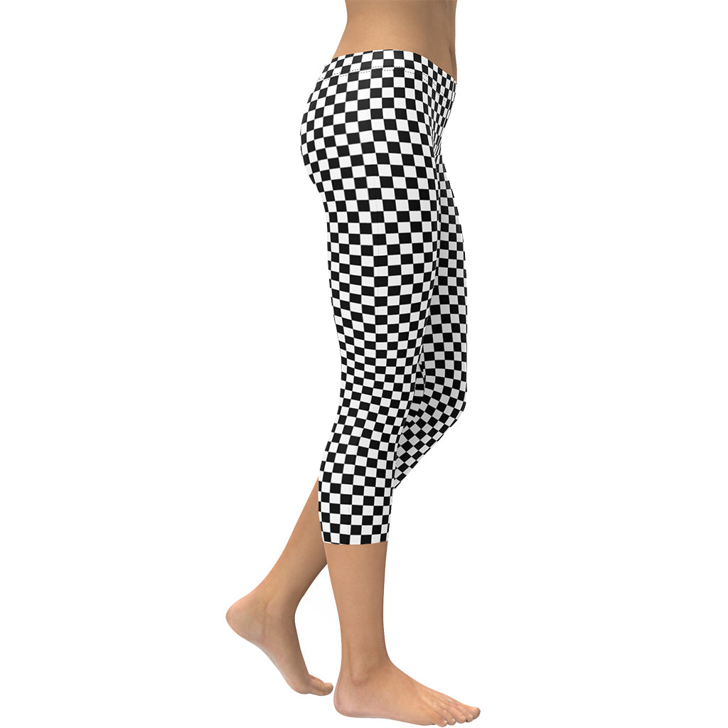 Checkered Capris