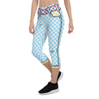 Checkered Cartoonized Capris