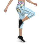 Checkered Cartoonized Capris