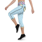 Checkered Cartoonized Capris