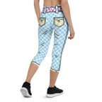 Checkered Cartoonized Capris
