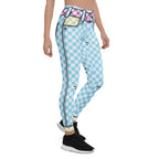 Checkered Cartoonized Leggings