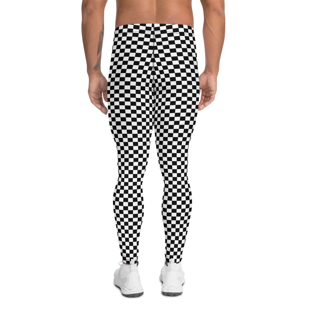 Checkered Men's Leggings