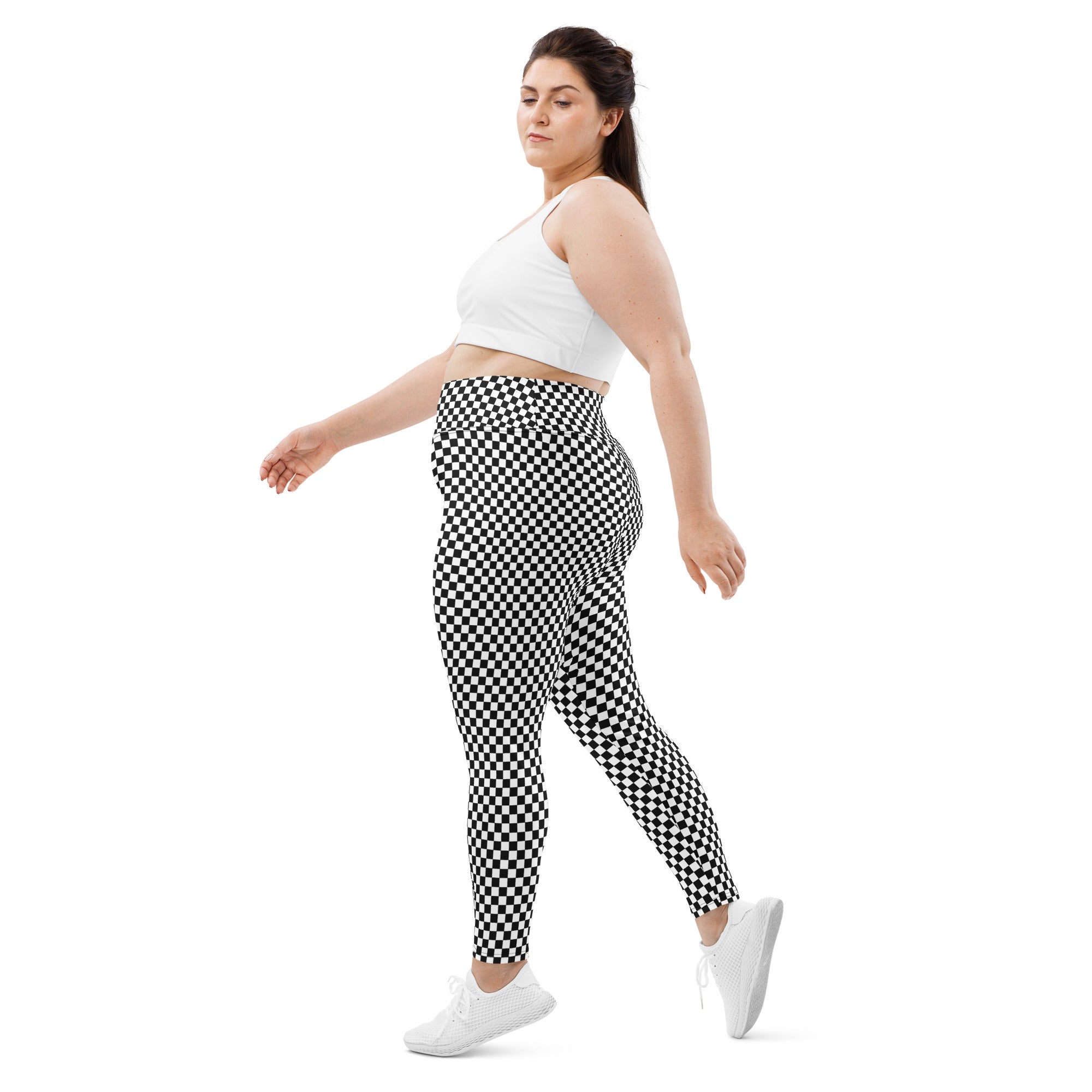 Checkered Plus Size Leggings