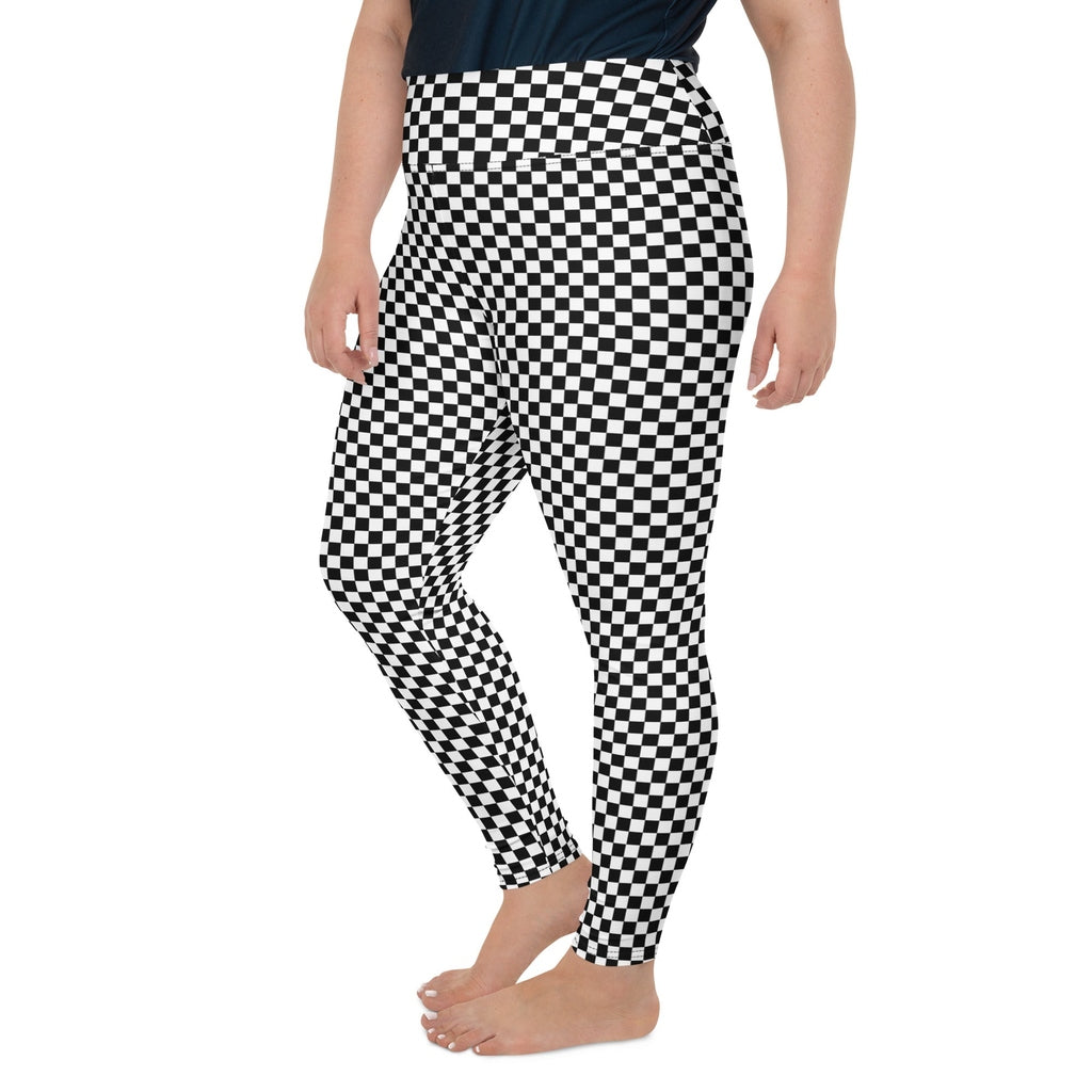 Checkered Plus Size Leggings