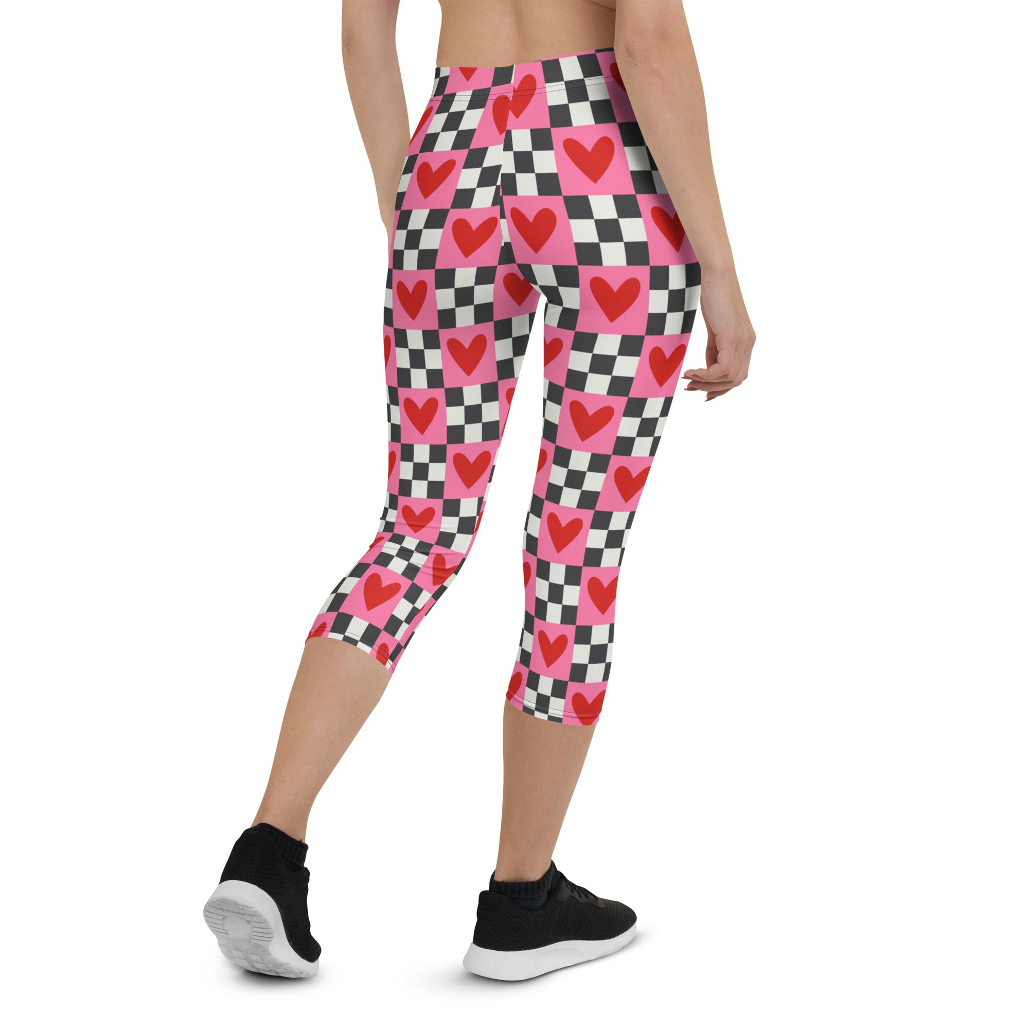 Checkered Romance Capris