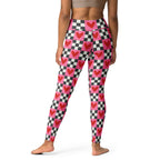 Checkered Romance Yoga Leggings