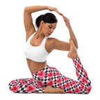 Checkered Romance Yoga Leggings