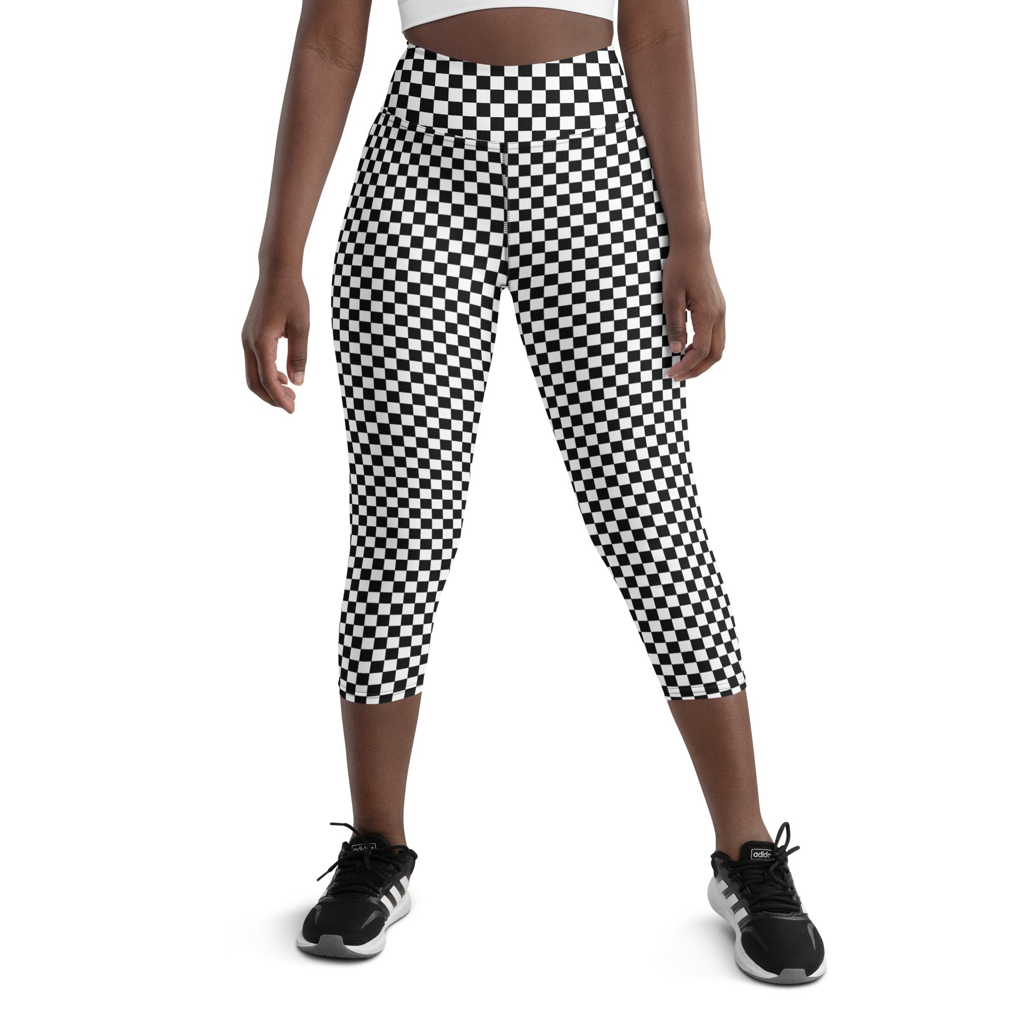 Checkered Yoga Capris