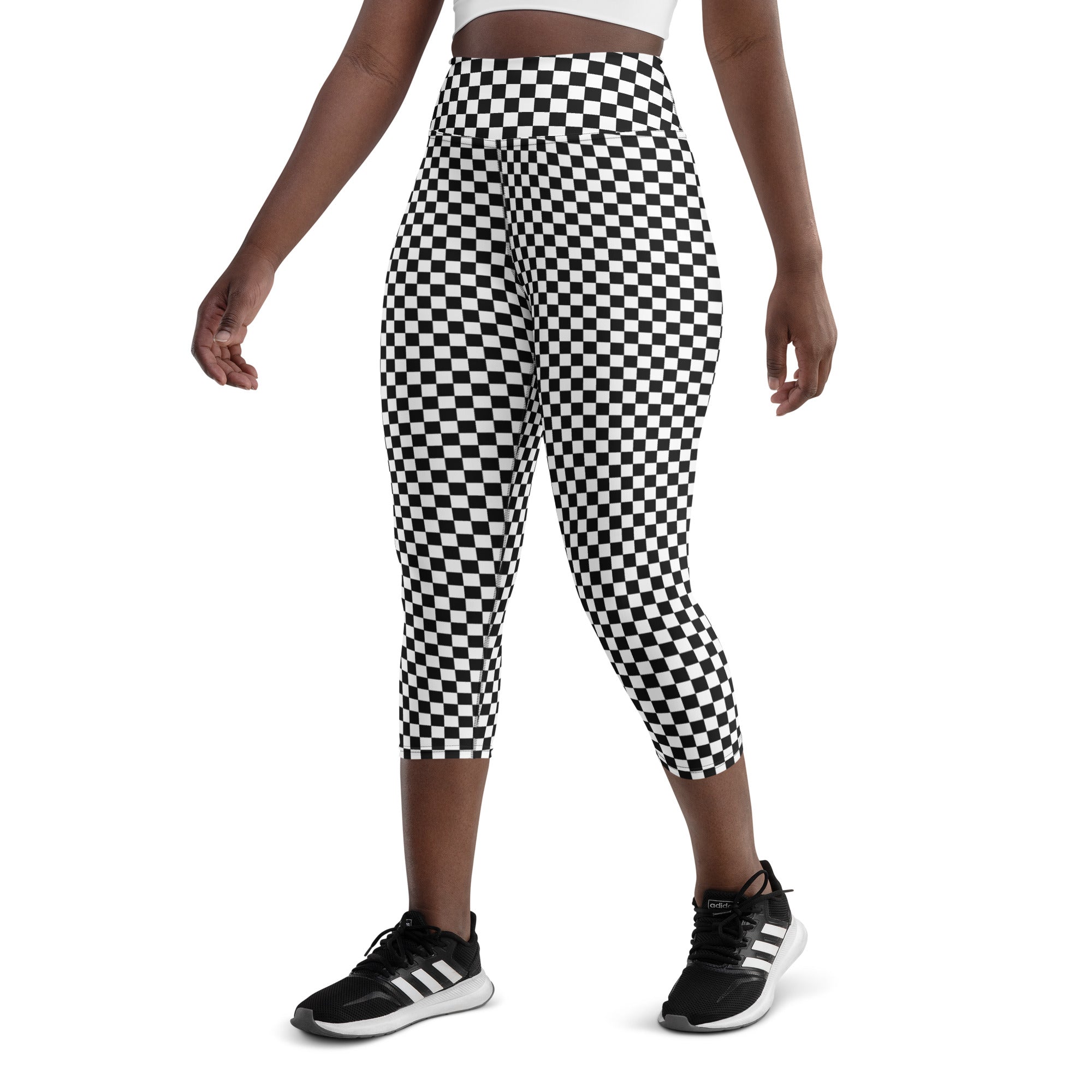 Checkered Yoga Capris