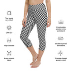 Checkered Yoga Capris