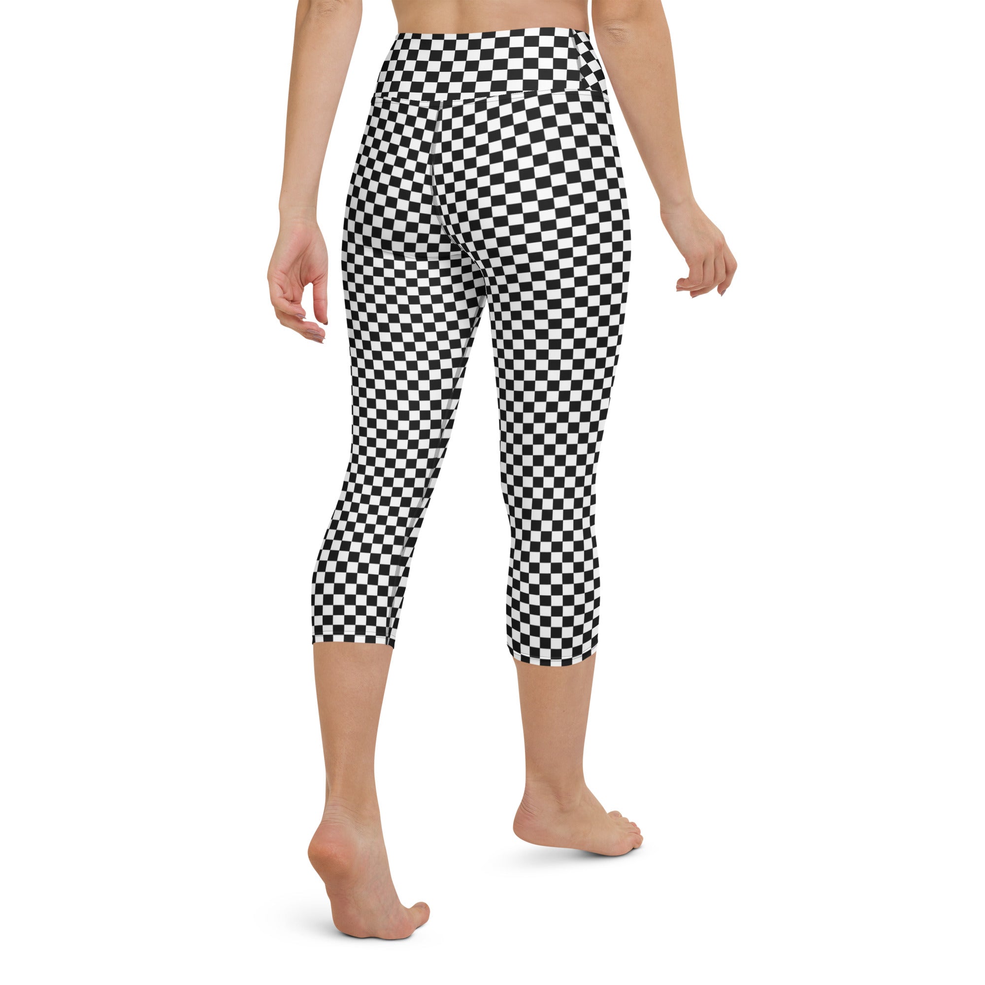 Checkered Yoga Capris