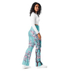 Cherry Blossom Flare Leggings