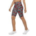 Cherry Gingham Biker Shorts