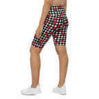 Cherry Gingham Biker Shorts