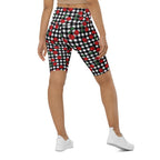 Cherry Gingham Biker Shorts