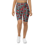 Cherry Gingham Biker Shorts