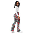 Cherry Gingham Flare Leggings