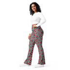 Cherry Gingham Flare Leggings