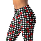 Cherry Gingham Leggings