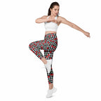 Cherry Gingham Leggings With Pockets