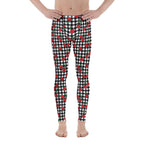 Cherry Gingham Men's Leggings