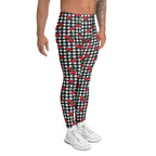 Cherry Gingham Men's Leggings
