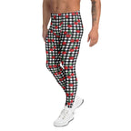 Cherry Gingham Men's Leggings
