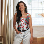 Cherry Gingham Tank Top
