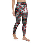 Cherry Gingham Yoga Leggings