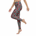 Cherry Gingham Yoga Leggings