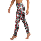 Cherry Gingham Yoga Leggings