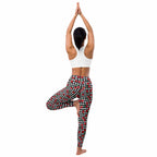 Cherry Gingham Yoga Leggings