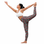 Cherry Gingham Yoga Leggings