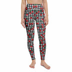 Cherry Gingham Yoga Leggings