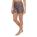 Cherry Gingham Yoga Shorts