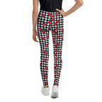 Cherry Gingham Youth Leggings