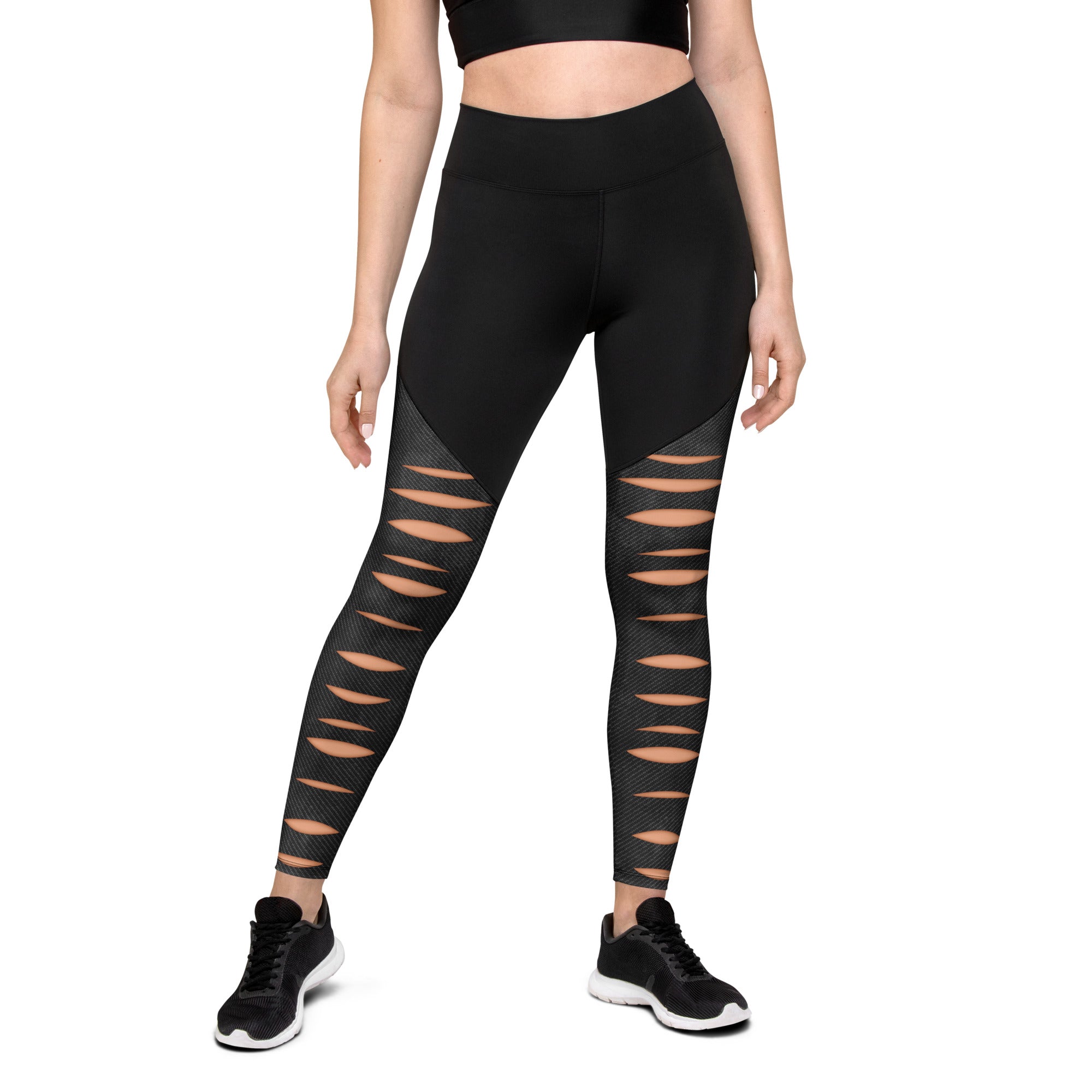 Chic Slits Compression Leggings