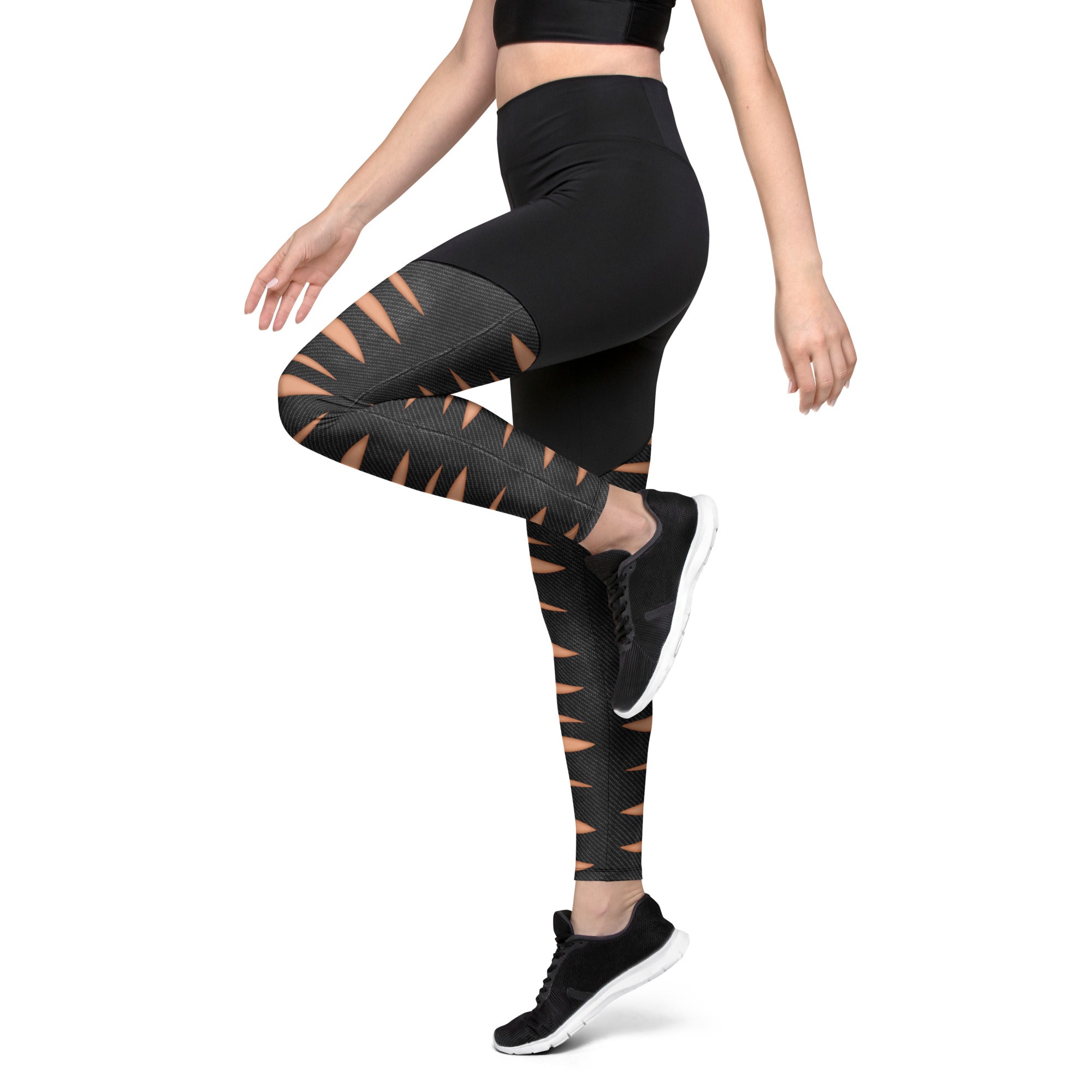 Chic Slits Compression Leggings