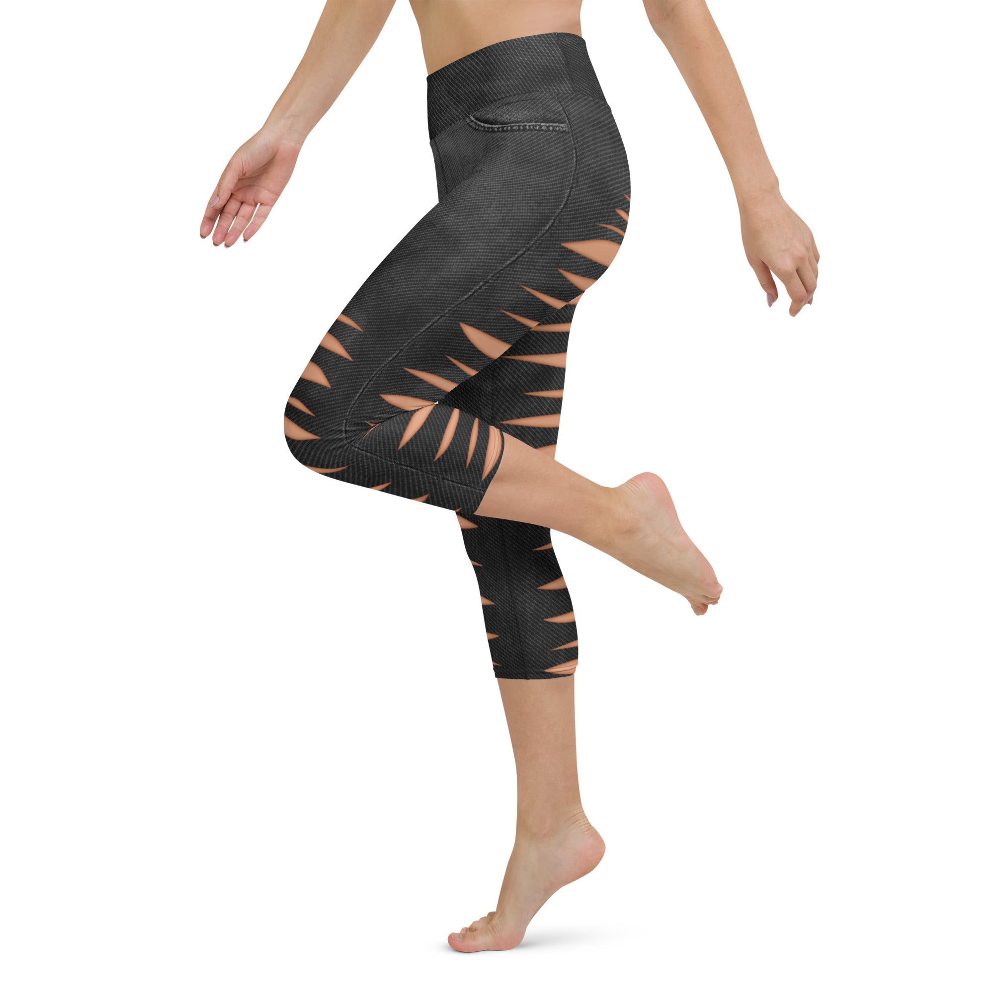 Chic Slits Yoga Capris