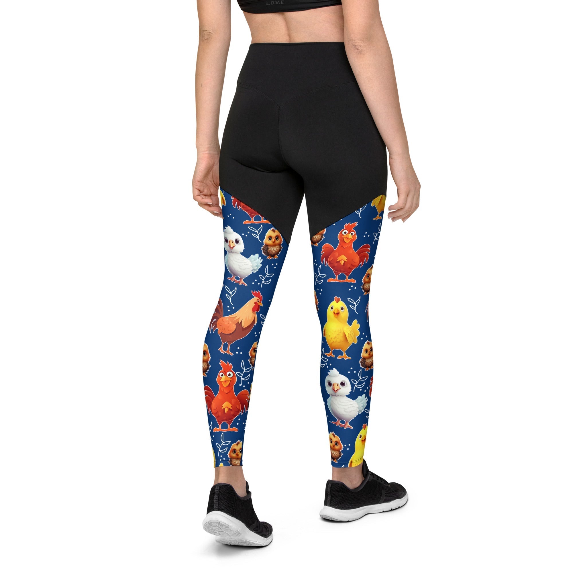 Chicken Compression Leggings