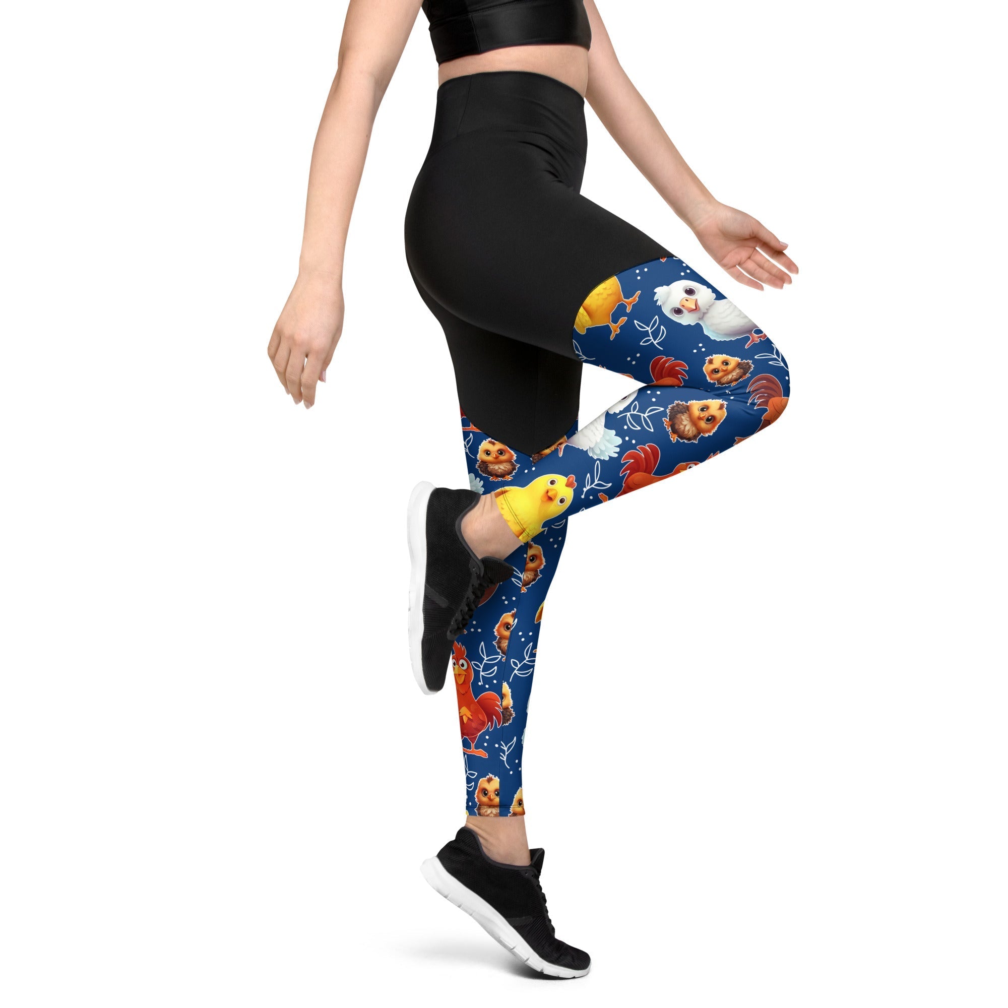 Chicken Compression Leggings