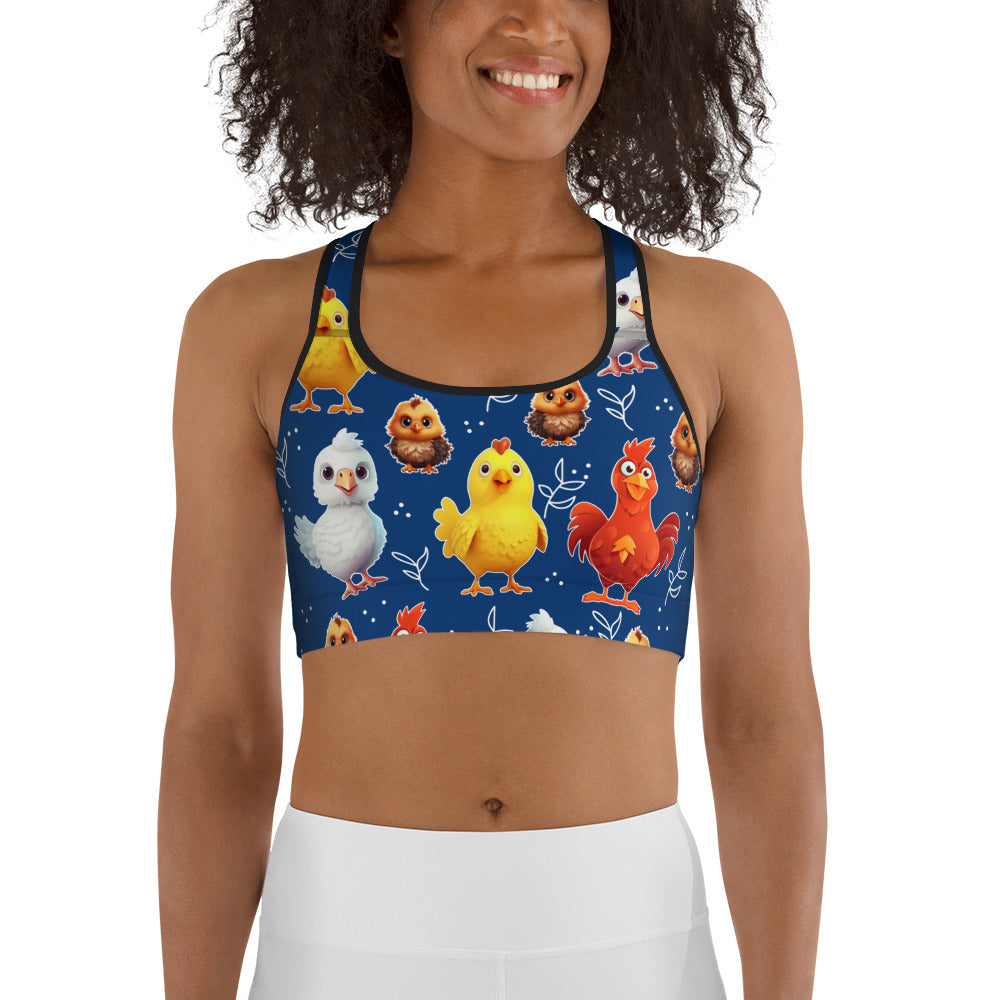 Chicken Sports Bra