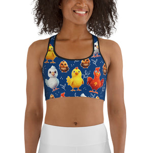 Chicken Sports Bra