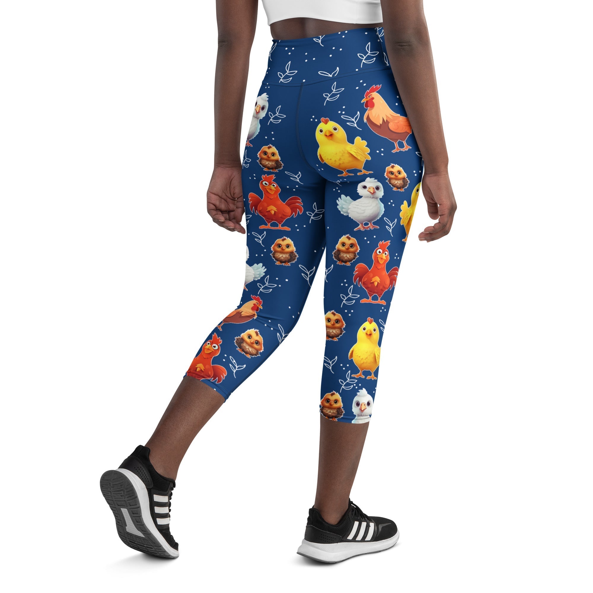 Chicken Yoga Capris