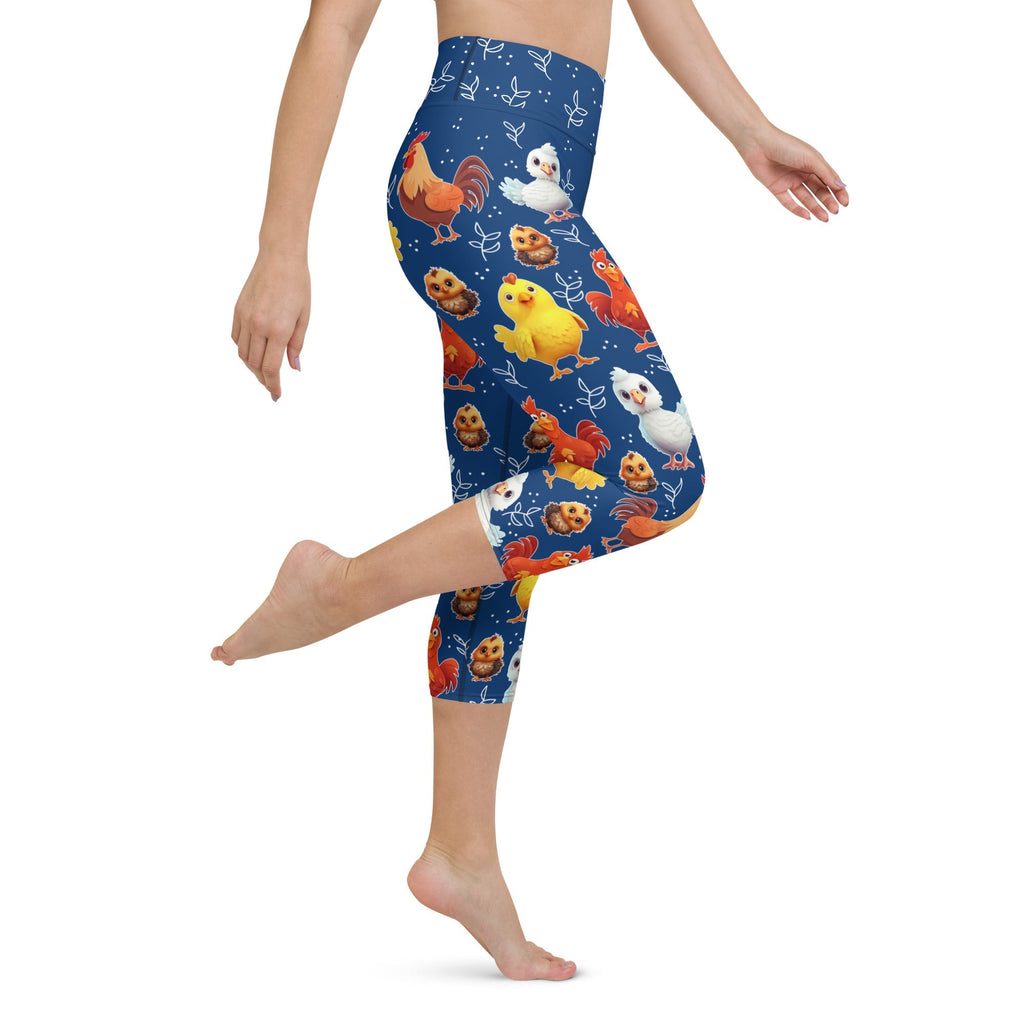 Chicken Yoga Capris