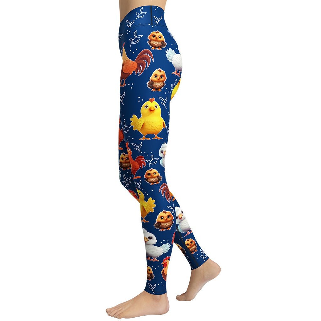 Chicken Yoga Leggings