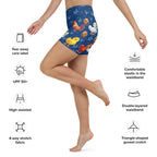 Chicken Yoga Shorts