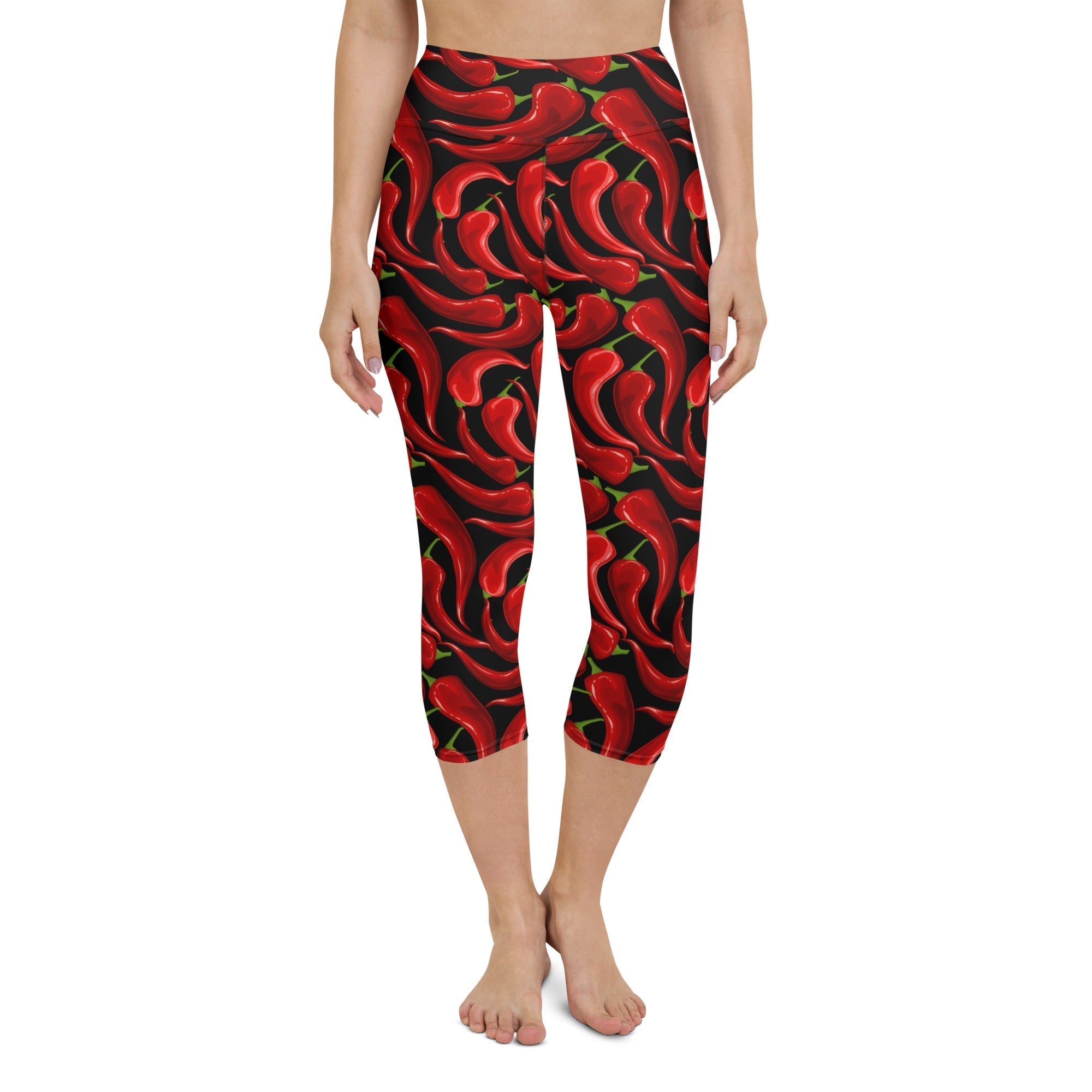 Chilli Pepper Yoga Capris