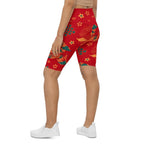Chinese Dragon Biker Shorts